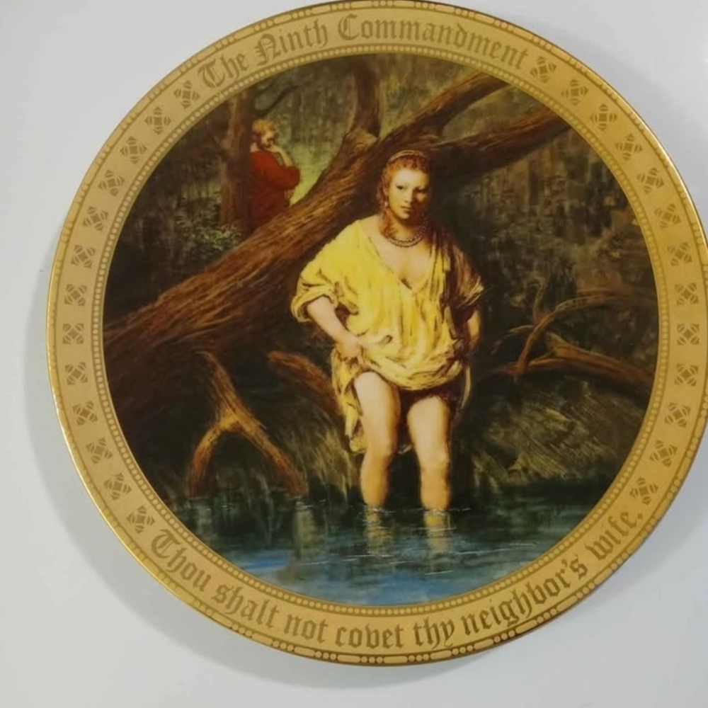 The Ninth Commandment Collection Plate